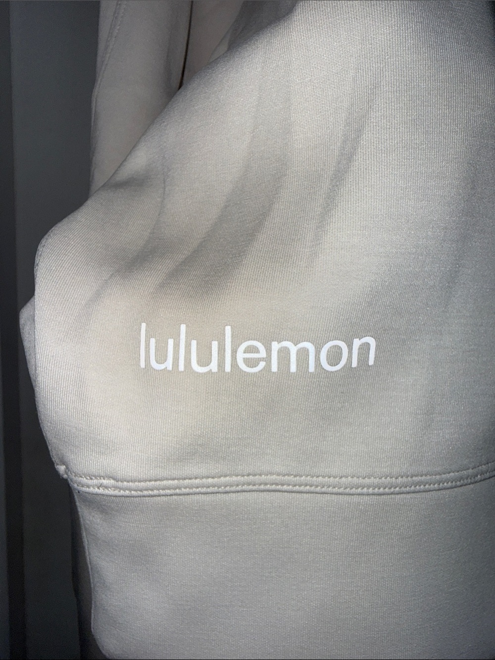 Lululemon Softstreme Crewneck Sweatshirt - Cream - Picture 3 of 3